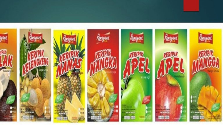 macam macam keripik buah