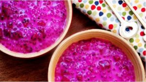 Resep Camilan Sehat bubur-mutiara-buah-naga