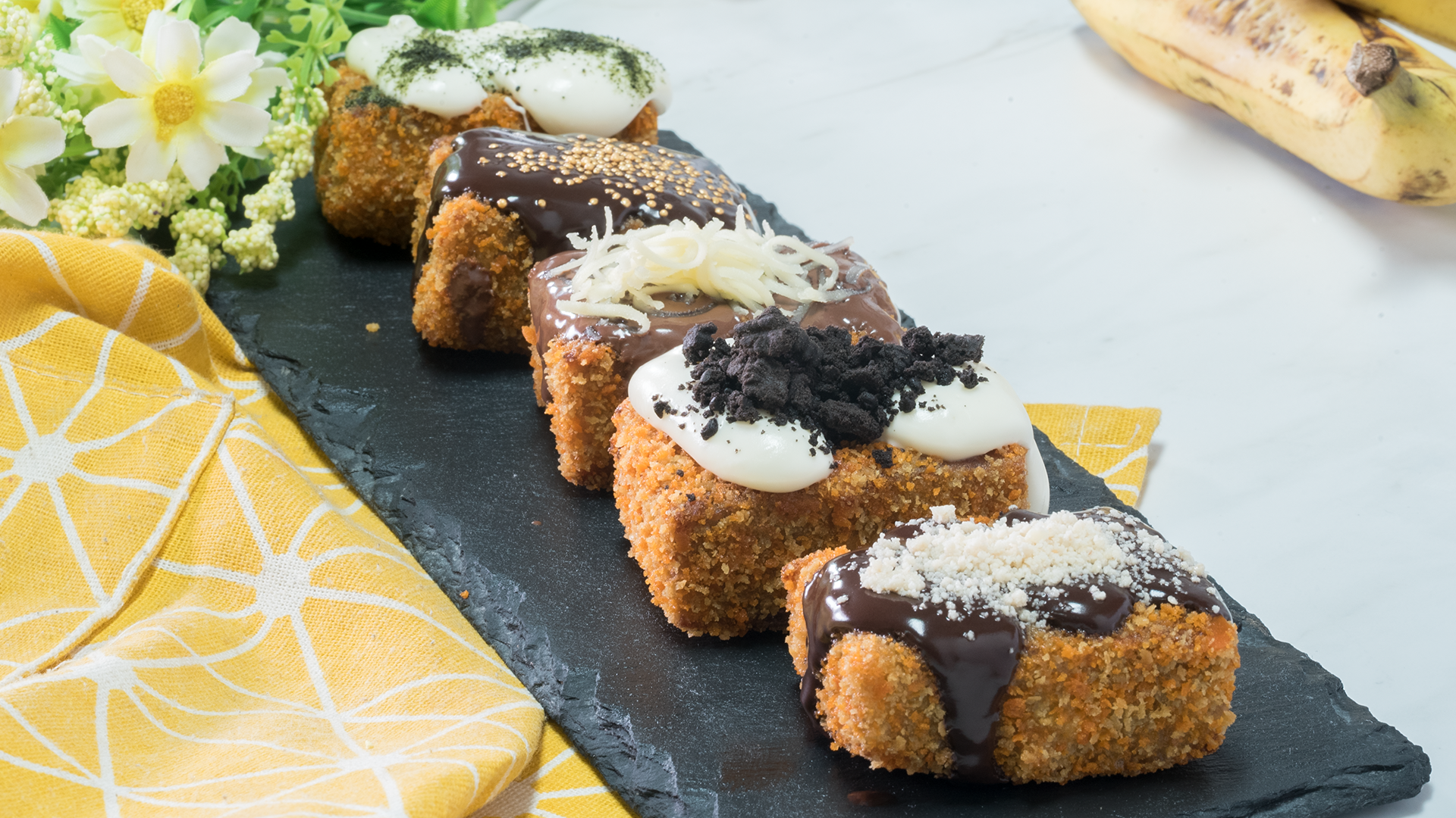 cara membuat pisang nugget