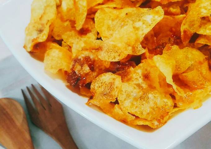 Cara Buat Keripik Kentang Crispy yang Lezat