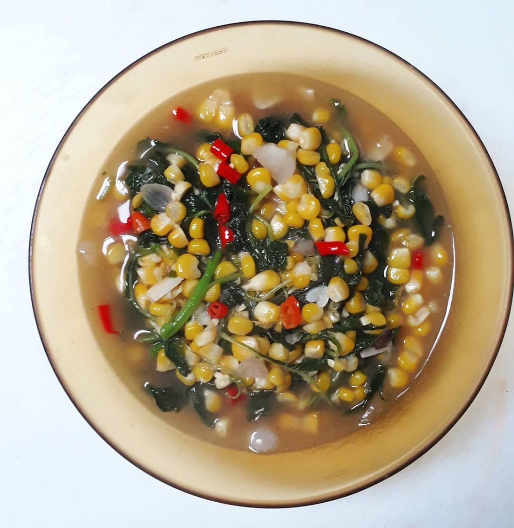 Tumis Bayam Saus Tiram Tumis Bayam Saus Tiram
