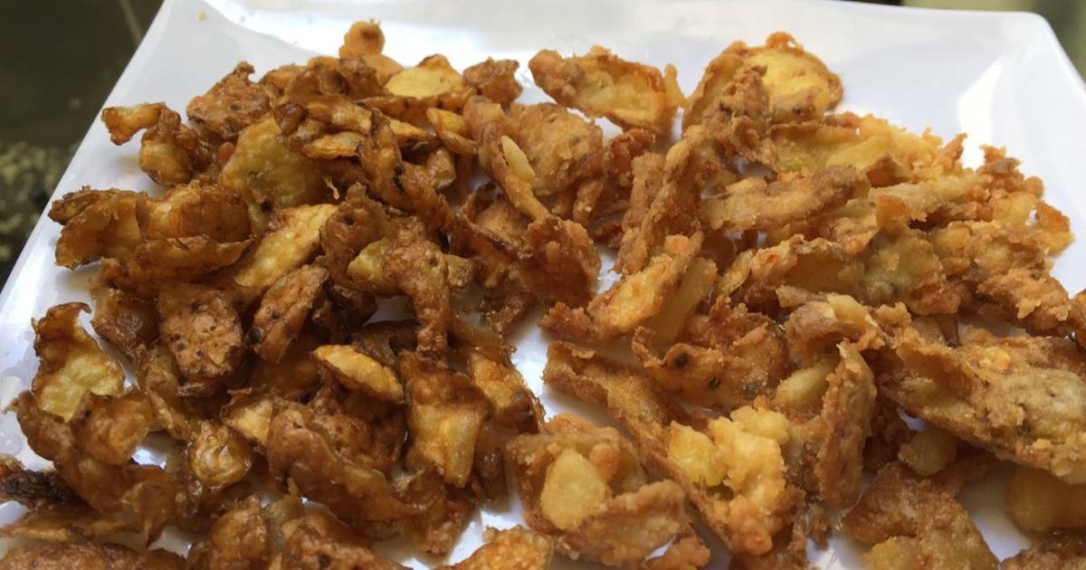 Keripik Kentang Crispy Dengan Kulit