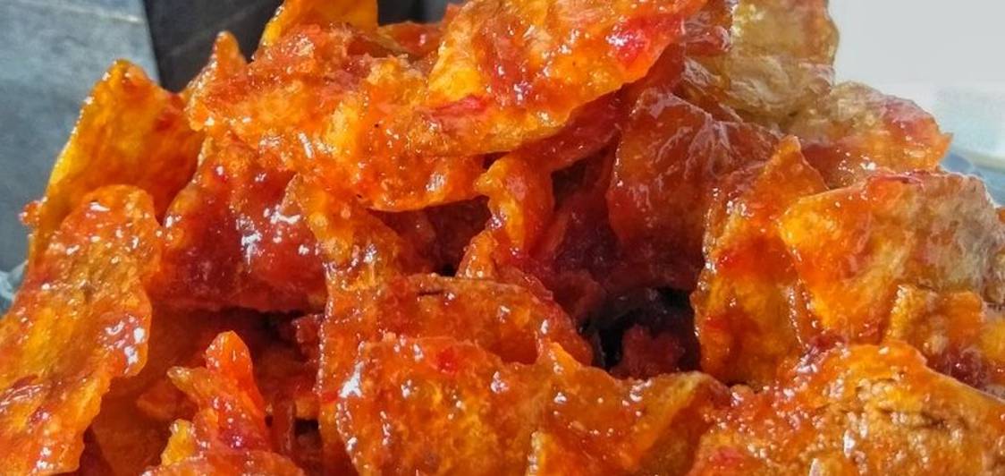 Keripik Kentang Crispy Balado