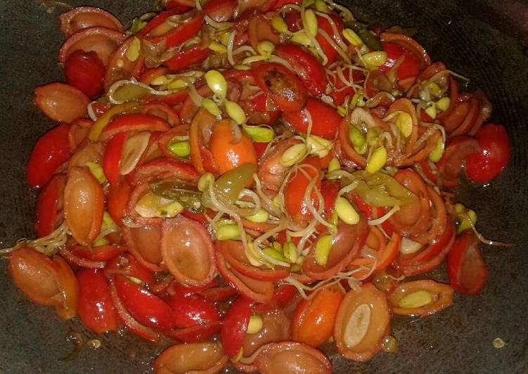 Cah Kulit Melinjo Mix Tauco Enak Cah Kulit Melinjo Mix Tauco Enak